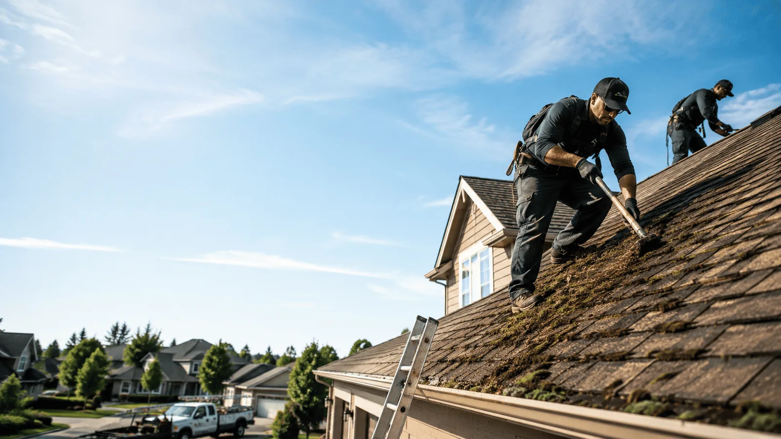 Roof Moss Removal in Greenbrier, TN near me